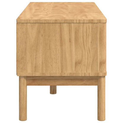 Hallbenk FLORO Vokset Brun 115 x 40 x 45 cm Massiv furu