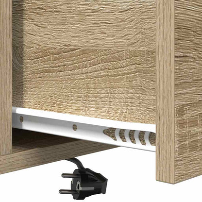 Nattbordskap Sonoma eik 42 x 41 x 56 cm Konstruert tre