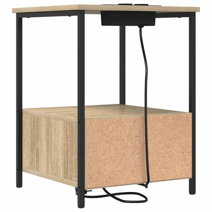 Nattbordskap Sonoma eik 42 x 41 x 56 cm Konstruert tre