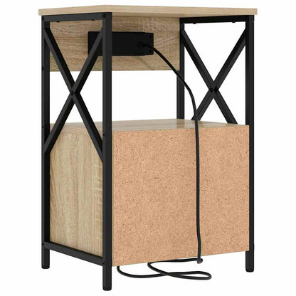 Nattbord Sengbord Sonoma Eik 40 x 31 x 60 cm