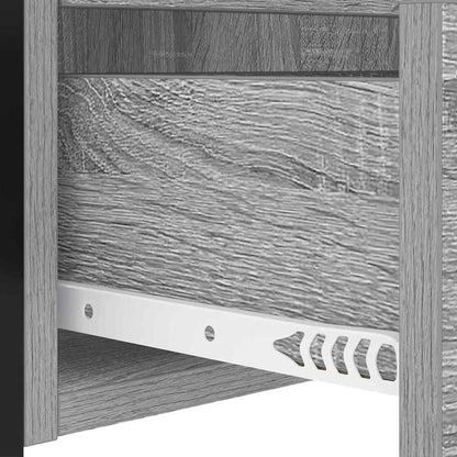 Nattbord Sengbord Sonoma Grå 40 x 31 x 60 cm