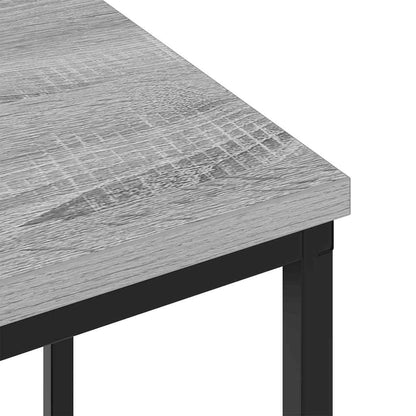 Nattbordskap 2 pcs Grå Sonoma 38 x 30 x 48 cm Konstruert tre