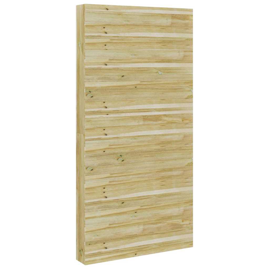 Planteskuffer med hylle Brun 90 x 15 x 180 cm Impregnert furu