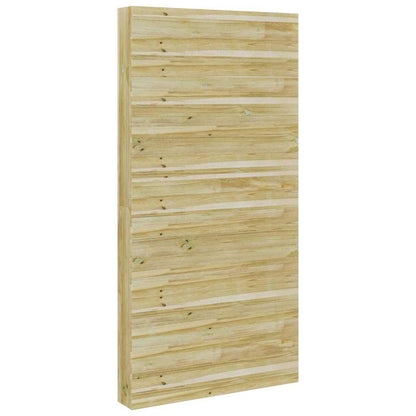 Planteskuffer med hylle Brun 90 x 15 x 180 cm Impregnert furu
