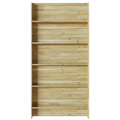 Planteskuffer med hylle Brun 90 x 15 x 180 cm Impregnert furu