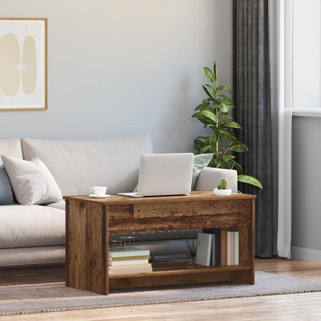 Salongbord Sofabord Gammelt Tre 102 x 50 x 52.5 cm