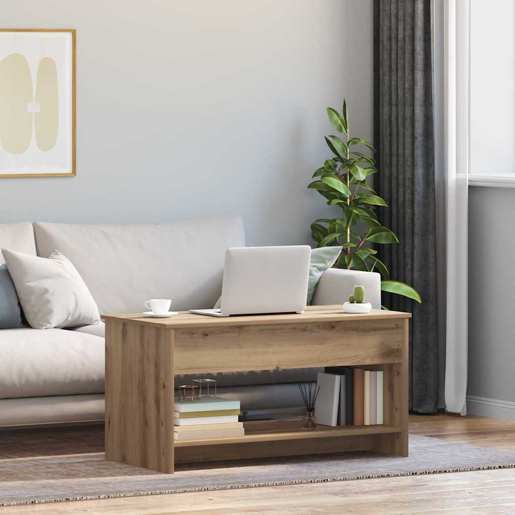 Salongbord Sofabord Artisan Eik 102 x 50 x 52.5 cm