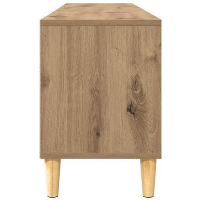 TV-Møbel Artisan Eik TV-skap med skuff med hylle med lagring 150 x 30 x 45 cm