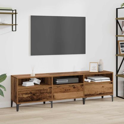 TV-skap Gamle tre 150 x 30 x 45 cm Ingeniørtre og jern