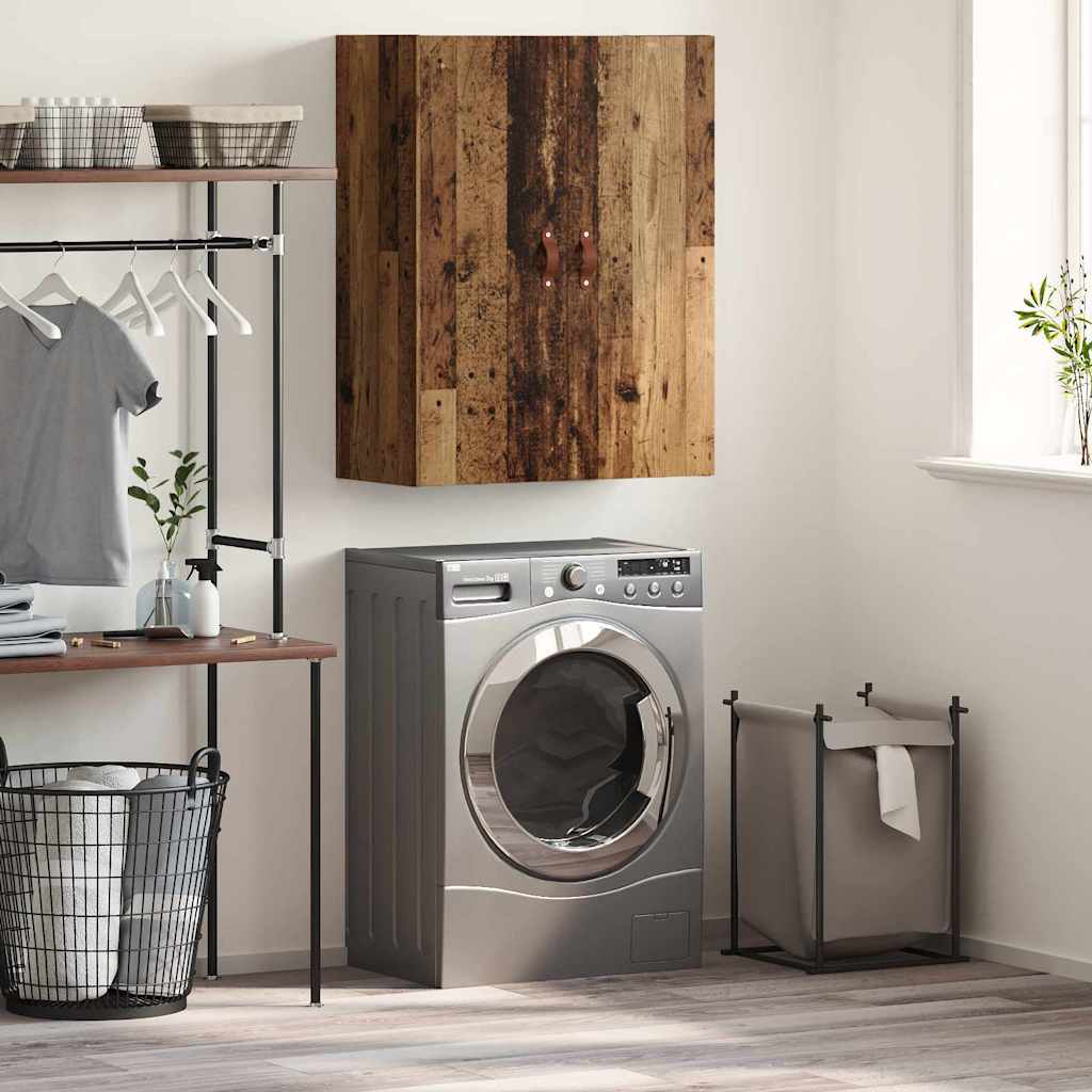 Veggskap Gammelt Tre 69,5 x 34 x 90 cm