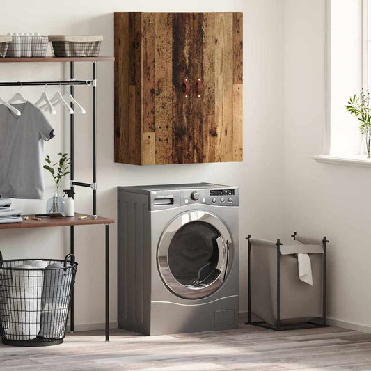 Veggskap Gammelt Tre 69,5 x 34 x 90 cm