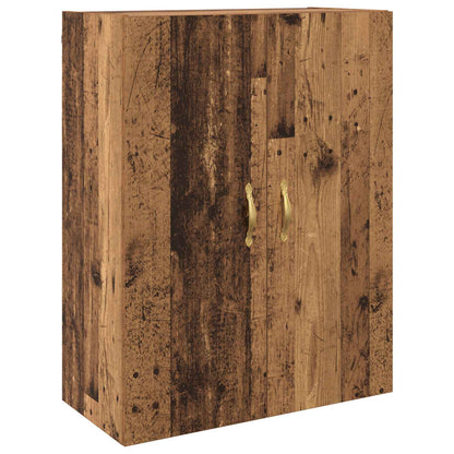 Veggskap Gammelt tre 69,5 x 34 x 90 cm Konstruert tre