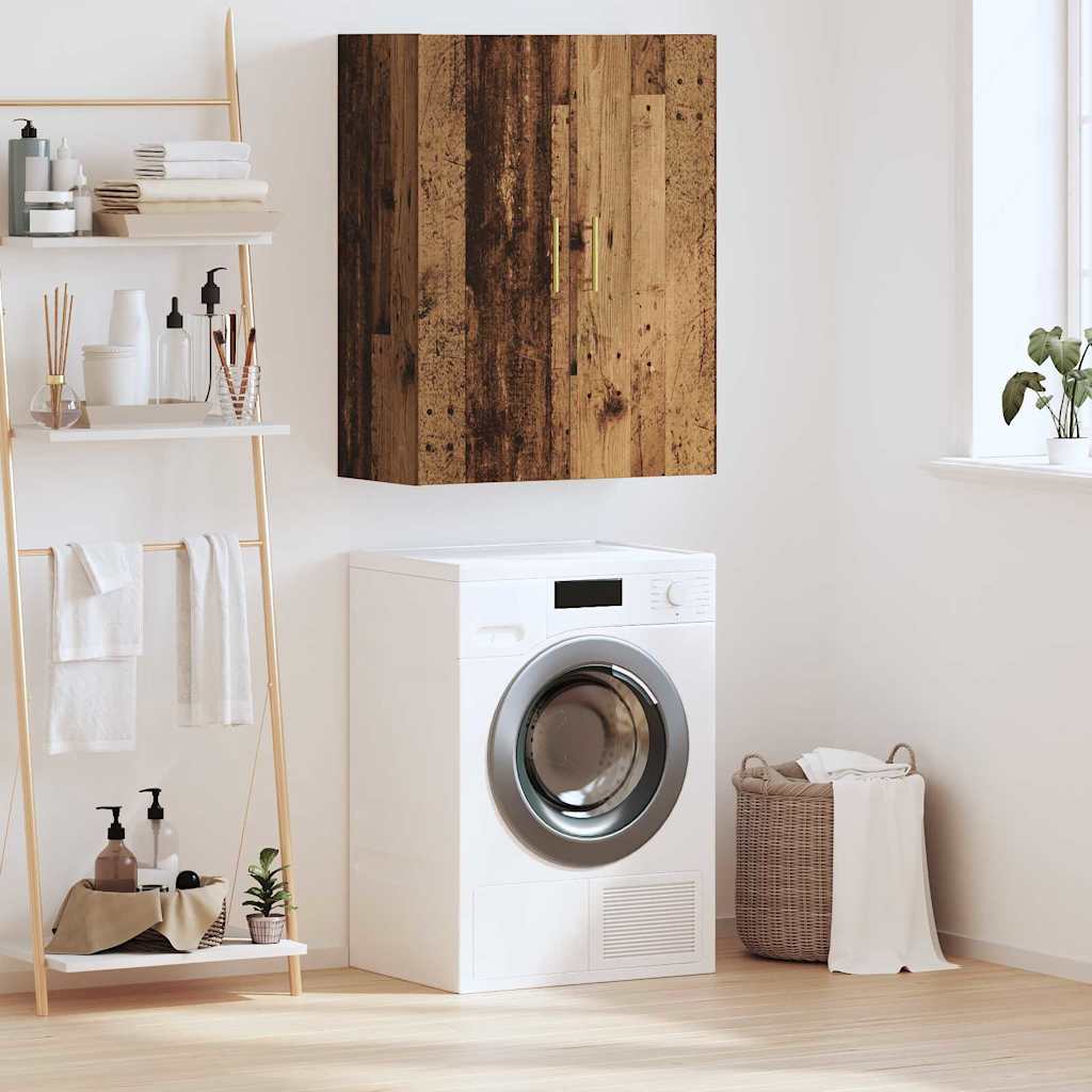 Veggskap Gammelt Tre 69,5 x 34 x 90 cm