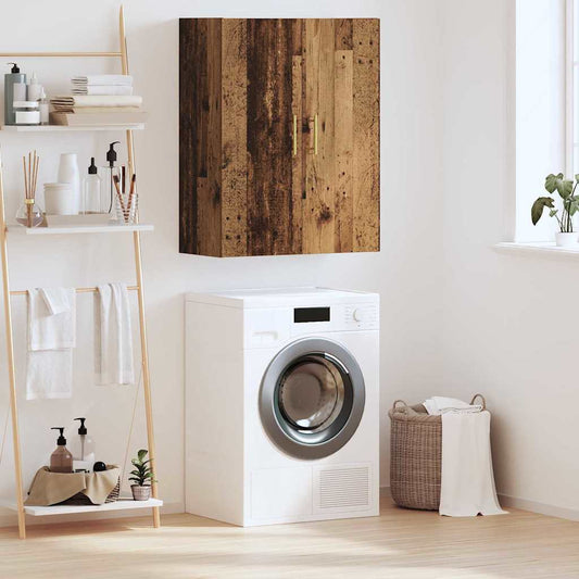 Veggskap Gammelt Tre 69,5 x 34 x 90 cm