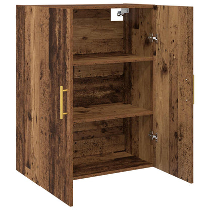 Veggskap Gammelt tre 69,5 x 34 x 90 cm Konstruert tre