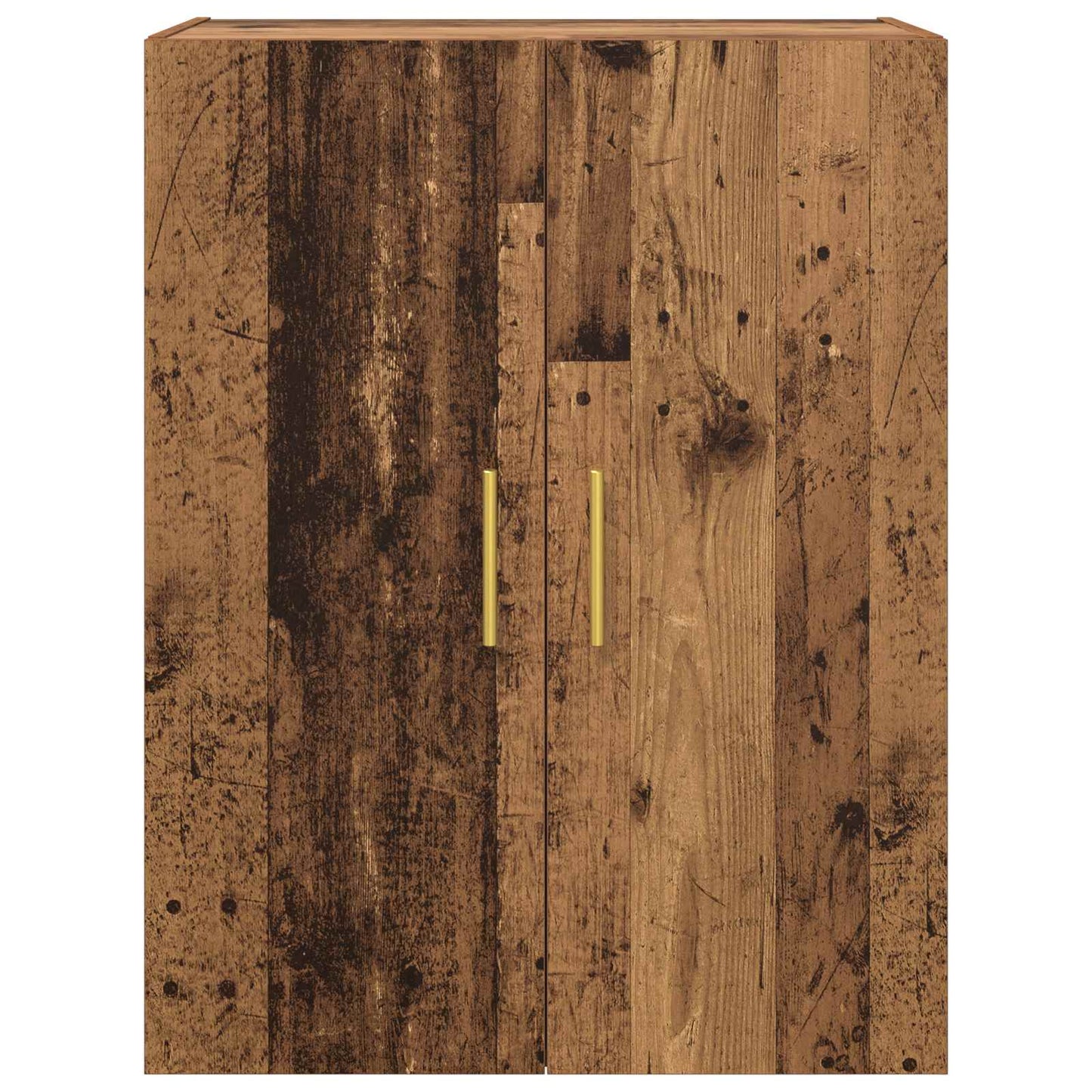Veggskap Gammelt tre 69,5 x 34 x 90 cm Konstruert tre