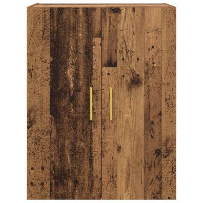 Veggskap Gammelt tre 69,5 x 34 x 90 cm Konstruert tre