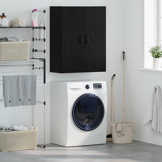 Veggskap Svart Eik 69,5 x 34 x 90 cm