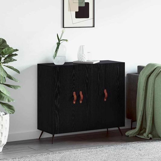 Skjenk Svart 90 x 34 x 80 cm