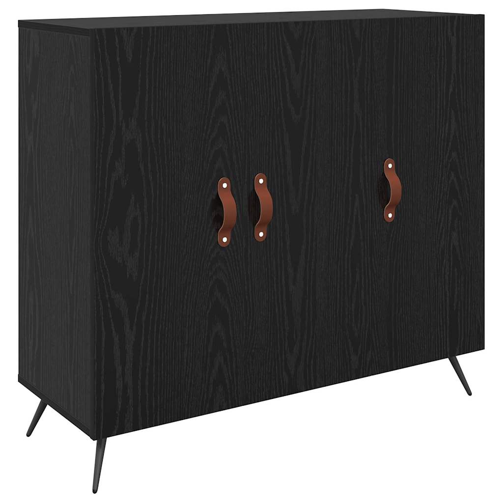 Skjenk Svart 90 x 34 x 80 cm