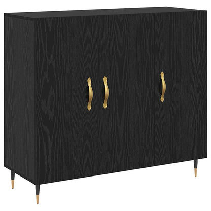 Skjenk Svart 90 x 34 x 80 cm