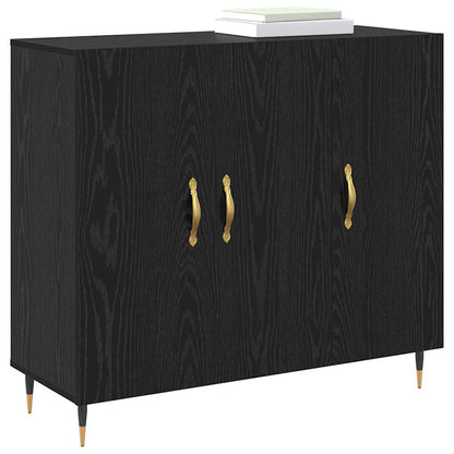 Skjenk Svart 90 x 34 x 80 cm