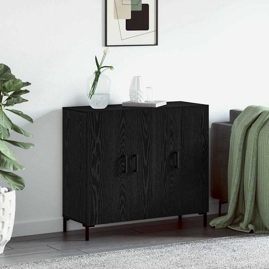 Skjenk Svart 90 x 34 x 80 cm