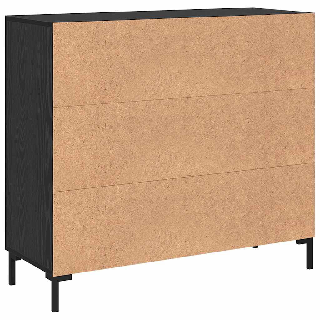 Skjenk Svart 90 x 34 x 80 cm