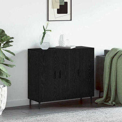 Skjenk Svart 90 x 34 x 80 cm