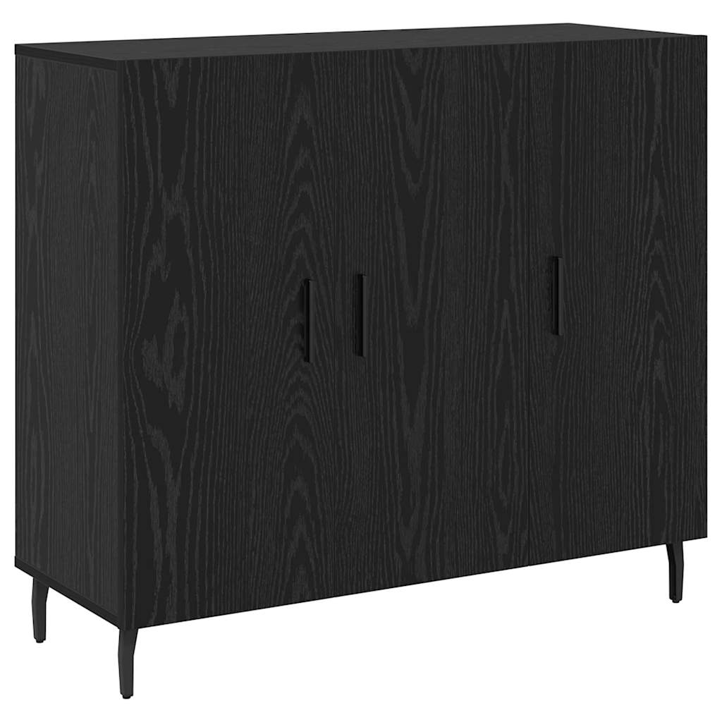 Skjenk Svart 90 x 34 x 80 cm