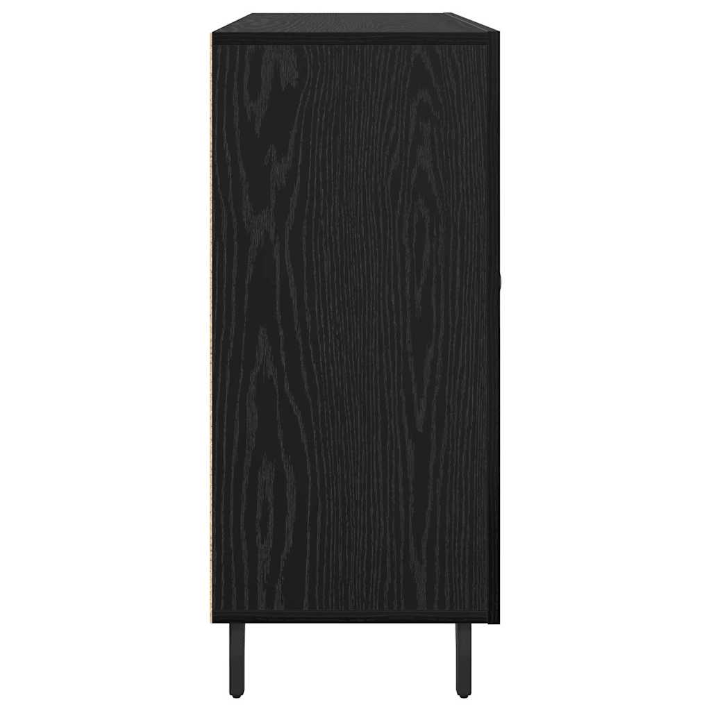 Skjenk Svart 90 x 34 x 80 cm