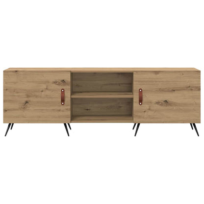 TV-Møbel Artisan Eik TV-skap med hylle med lagring med dør 150 x 30 x 50 cm