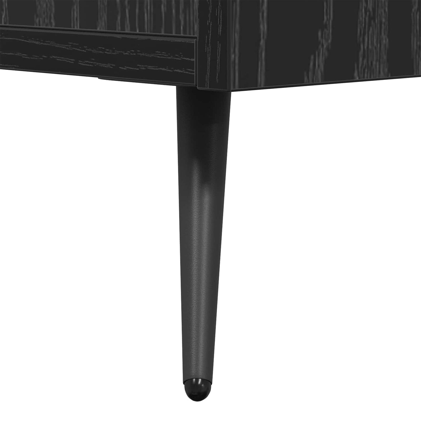 TV-skap Svart eik 150 x 30 x 50 cm Konstruert tre