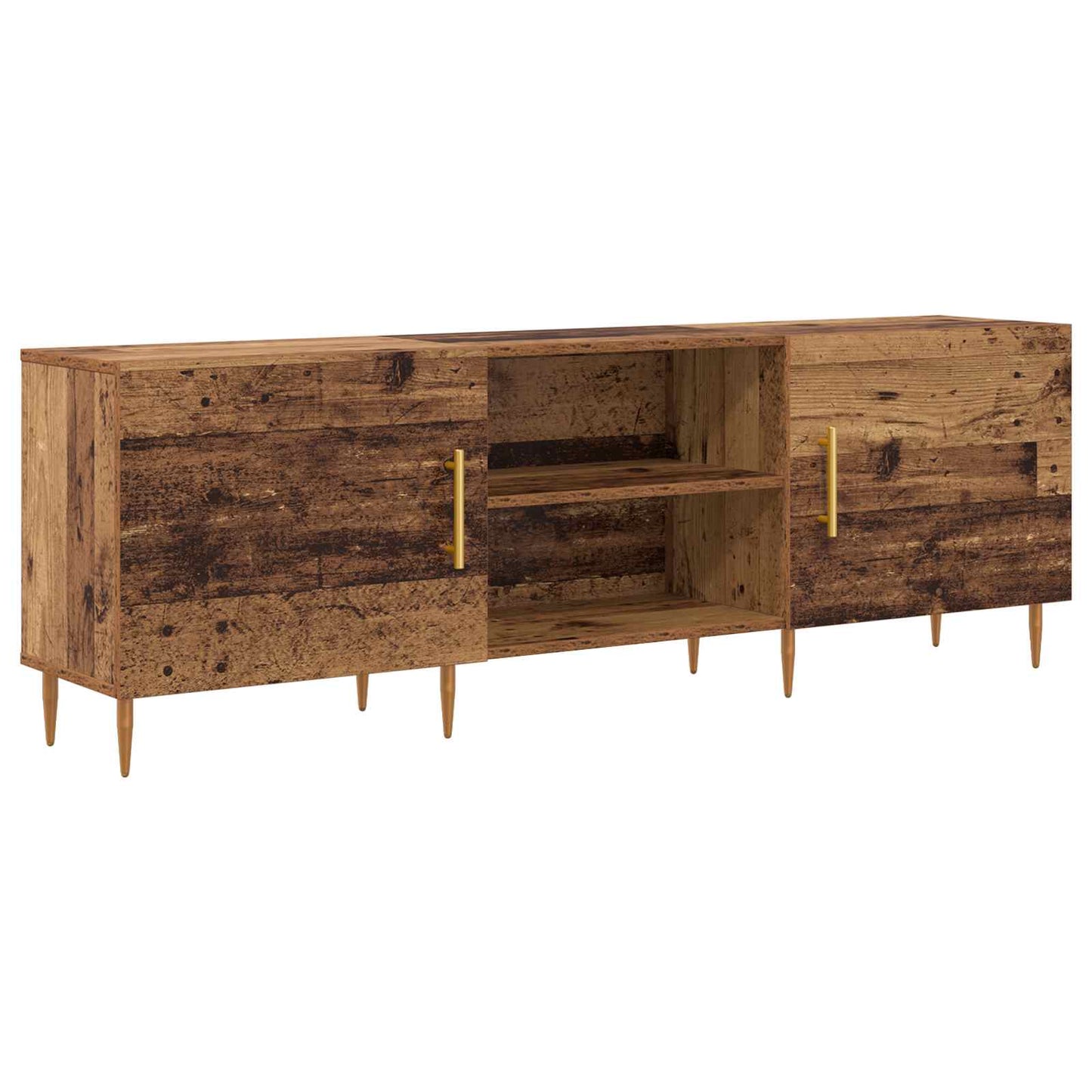 TV-skap Gammelt tre 150 x 30 x 50 cm Konstruert tre