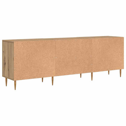 TV-Møbel Artisan Eik TV-skap med hylle med lagring med dør 150 x 30 x 50 cm