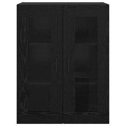 Veggskap Svart 69,5 x 34 x 90 cm