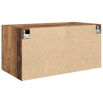 Veggskap Gammelt tre 80 x 42.5 x 40 cm Konstruert tre