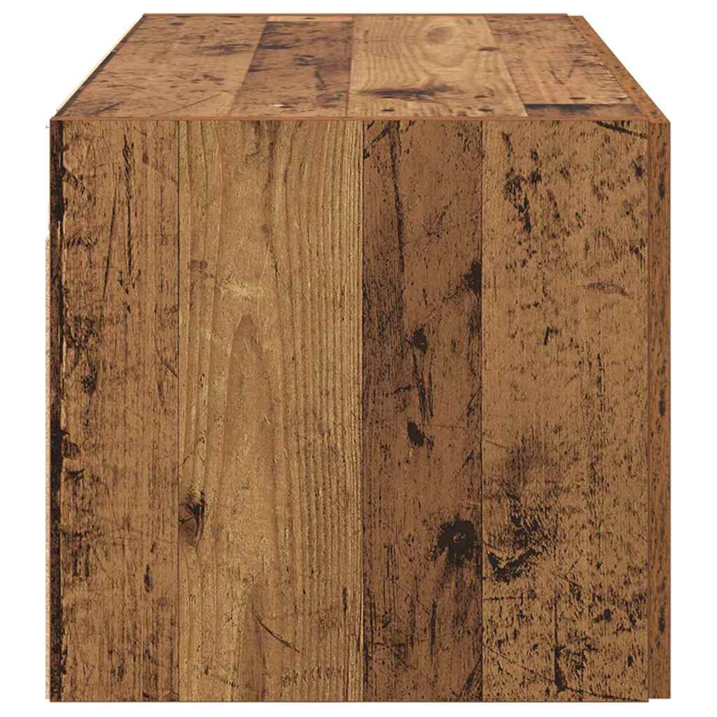Veggskap Gammelt tre 80 x 42.5 x 40 cm Konstruert tre