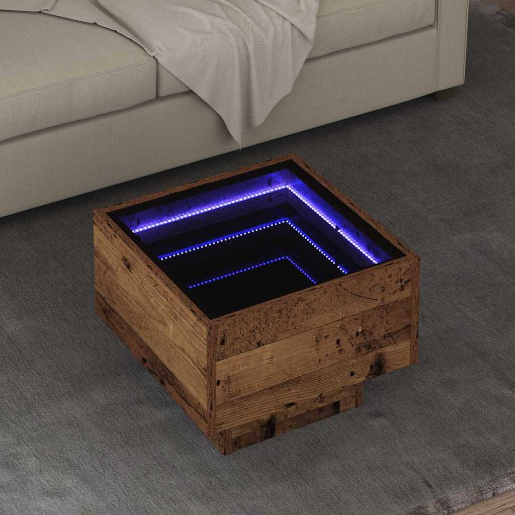 Salongbord Sofabord Gammelt Tre 40 x 40 x 30 cm