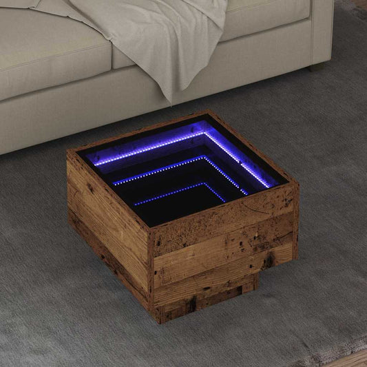 Salongbord Sofabord Gammelt Tre 40 x 40 x 30 cm