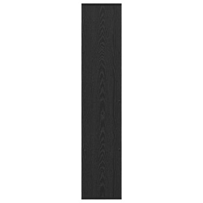 Bokhylle Svart Eik 132 x 29 x 141.5 cm