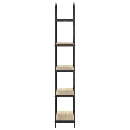 Bokhylle Sonoma eik 80 x 30 x 183 cm Konstruert tre