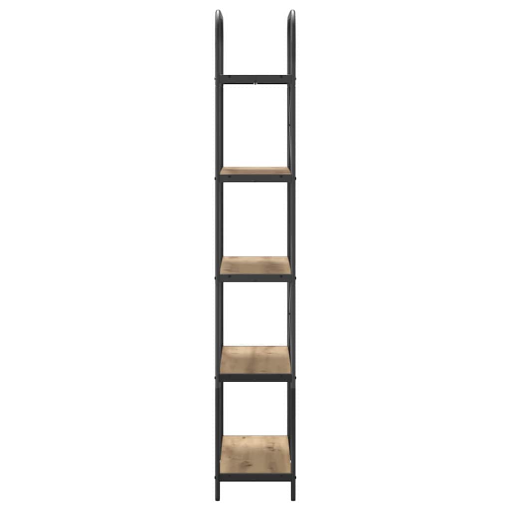 Bokhylle artisan eik 80 x 30 x 183 cm Konstruert tre