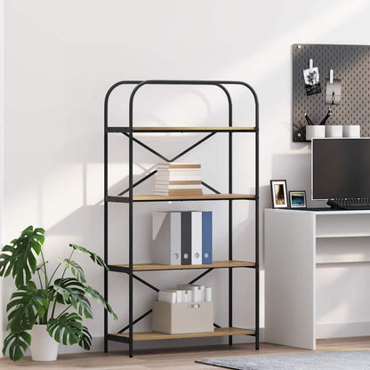 Bokhylle artisan eik 80 x 30 x 146 cm Konstruert tre