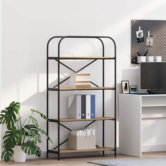 Bokhylle artisan eik 80 x 30 x 146 cm Konstruert tre