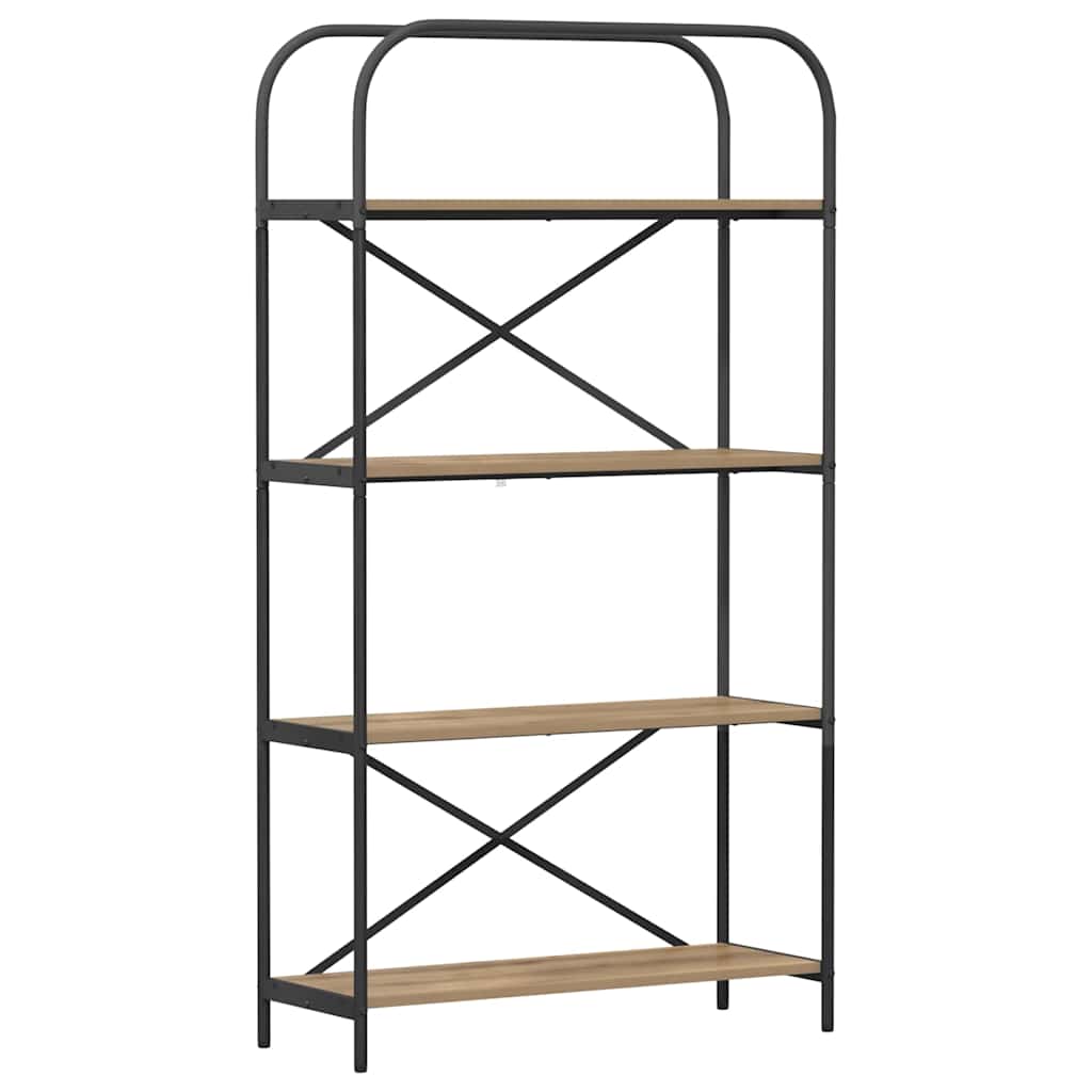 Bokhylle artisan eik 80 x 30 x 146 cm Konstruert tre