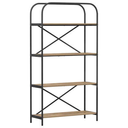 Bokhylle artisan eik 80 x 30 x 146 cm Konstruert tre