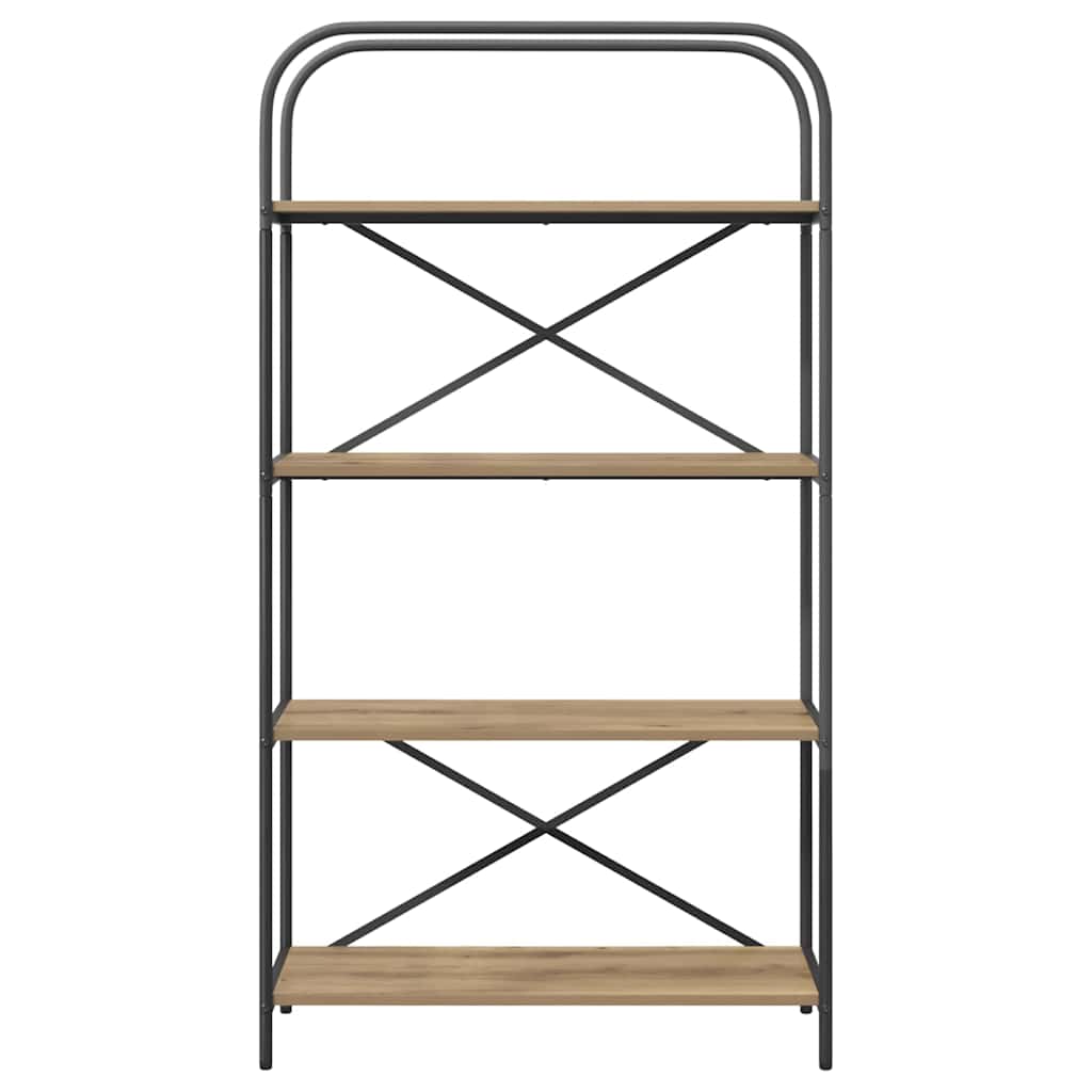 Bokhylle artisan eik 80 x 30 x 146 cm Konstruert tre