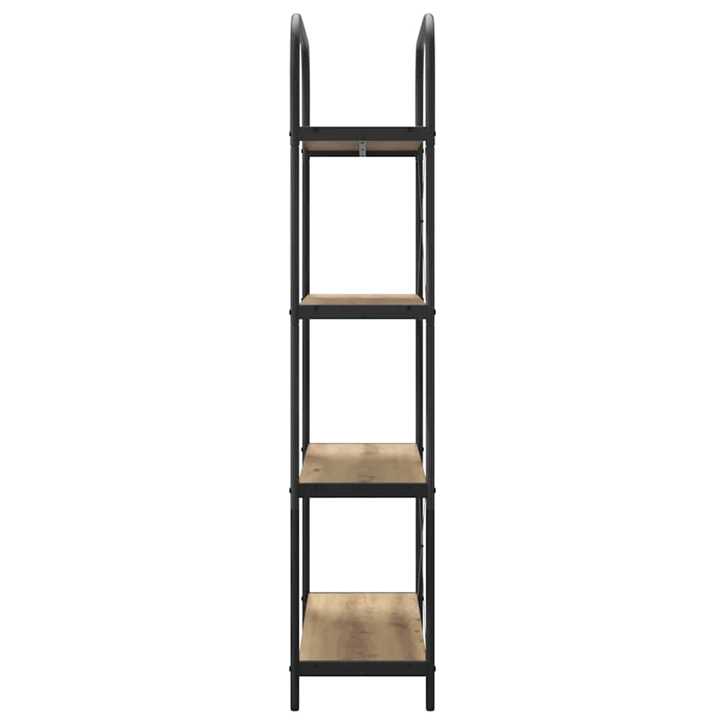 Bokhylle artisan eik 80 x 30 x 146 cm Konstruert tre