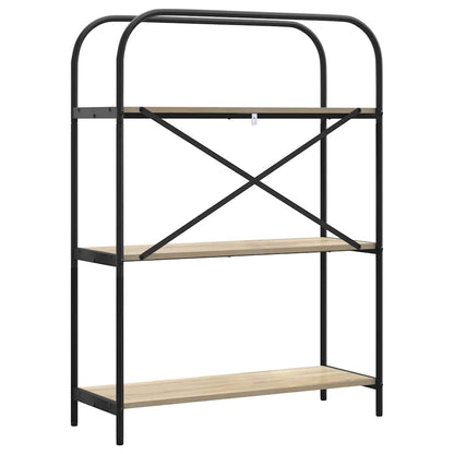 Bokhylle Sonoma eik 80 x 30 x 109 cm Konstruert tre
